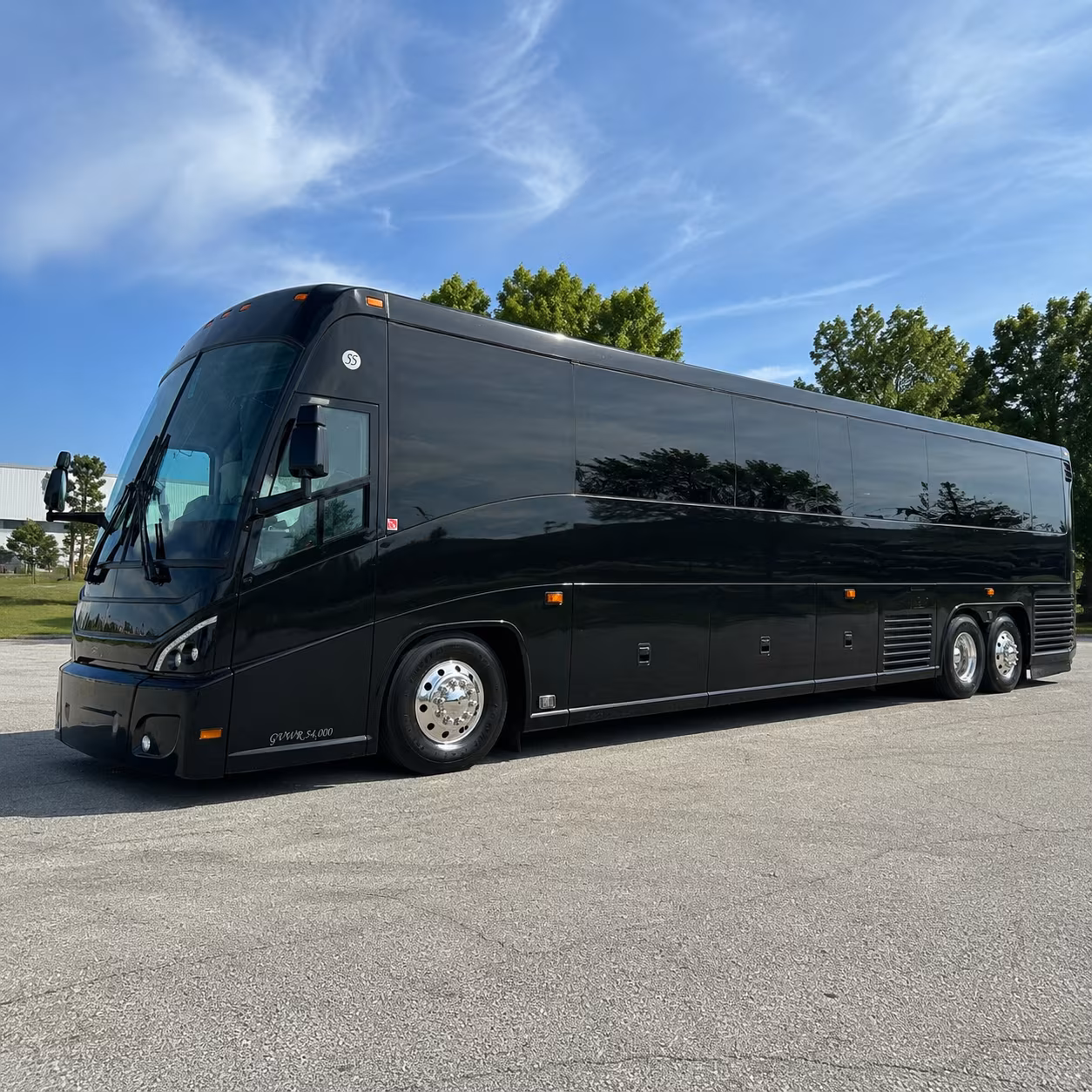 ann arbor 47 passenger charter bus