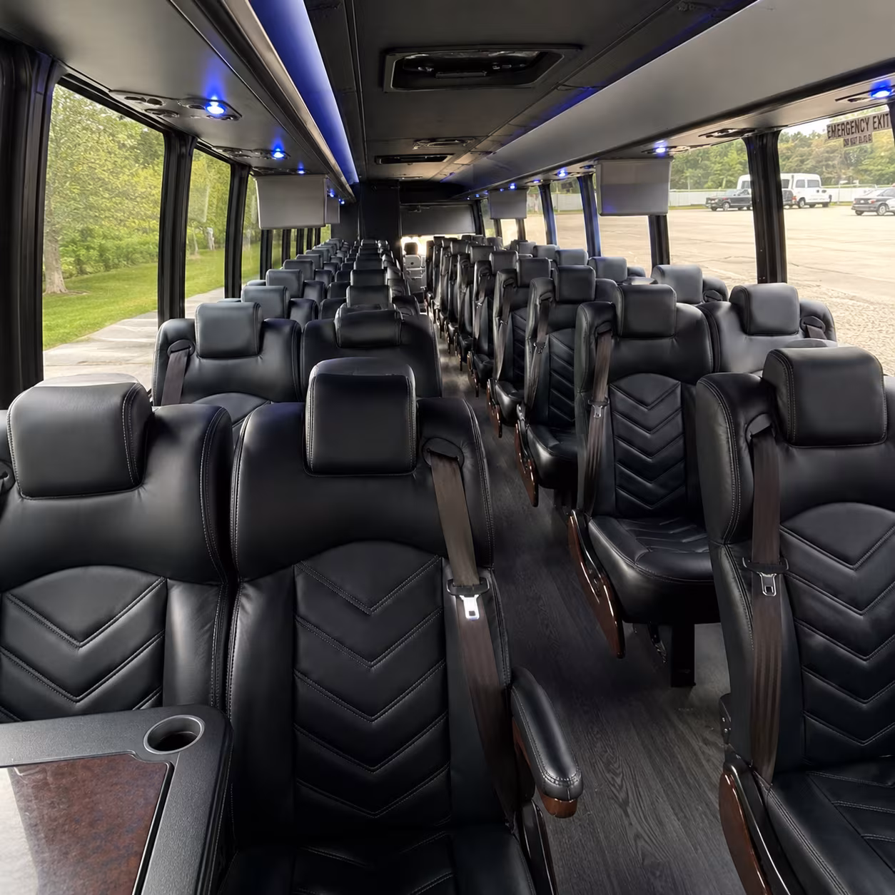 ann arbor bus rental service area