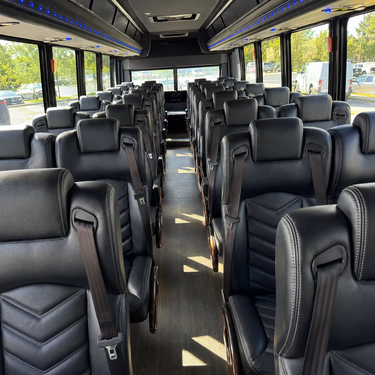ann arbor convention transportation onboard seating
