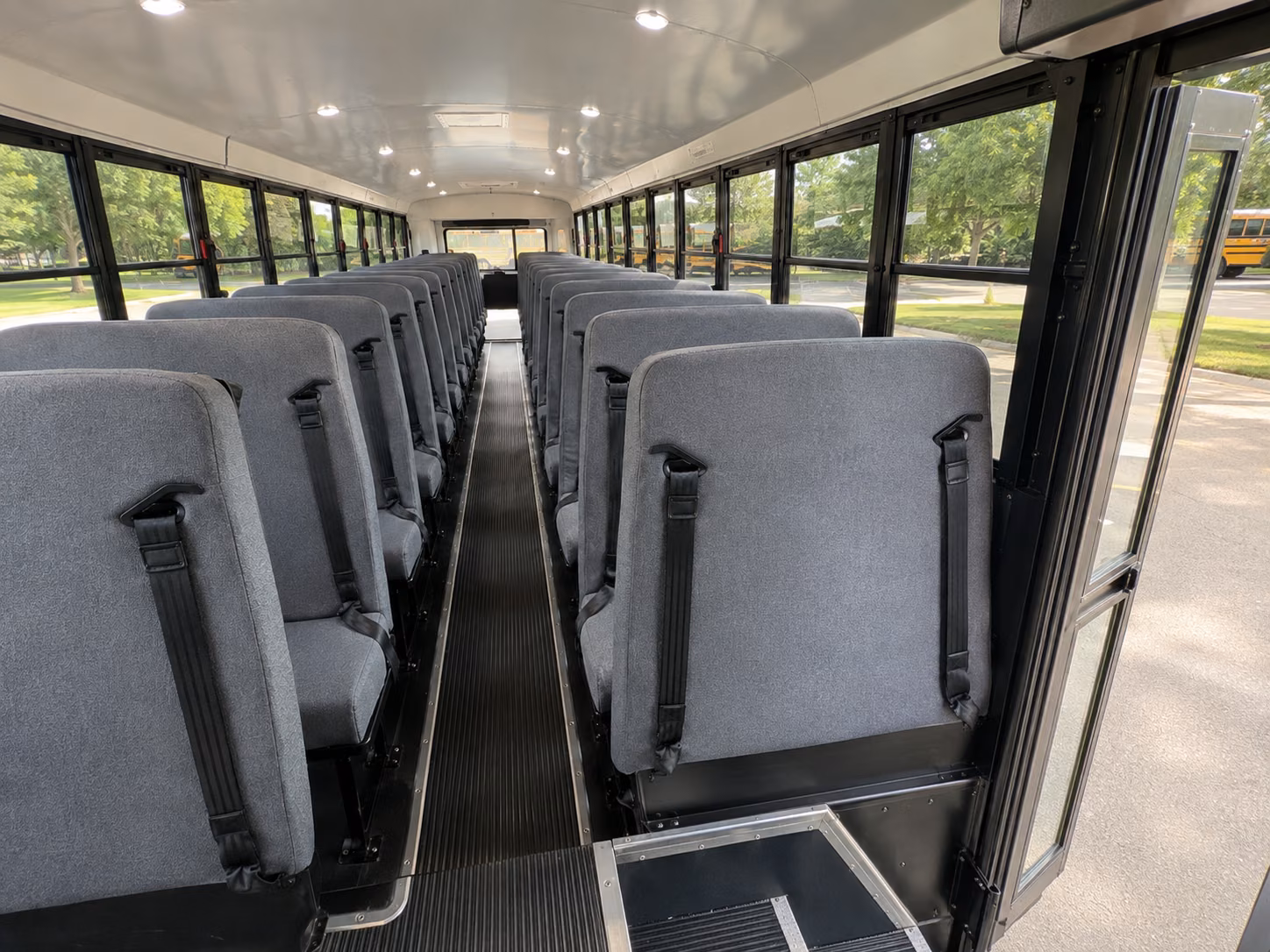 ann arbor school bus interior