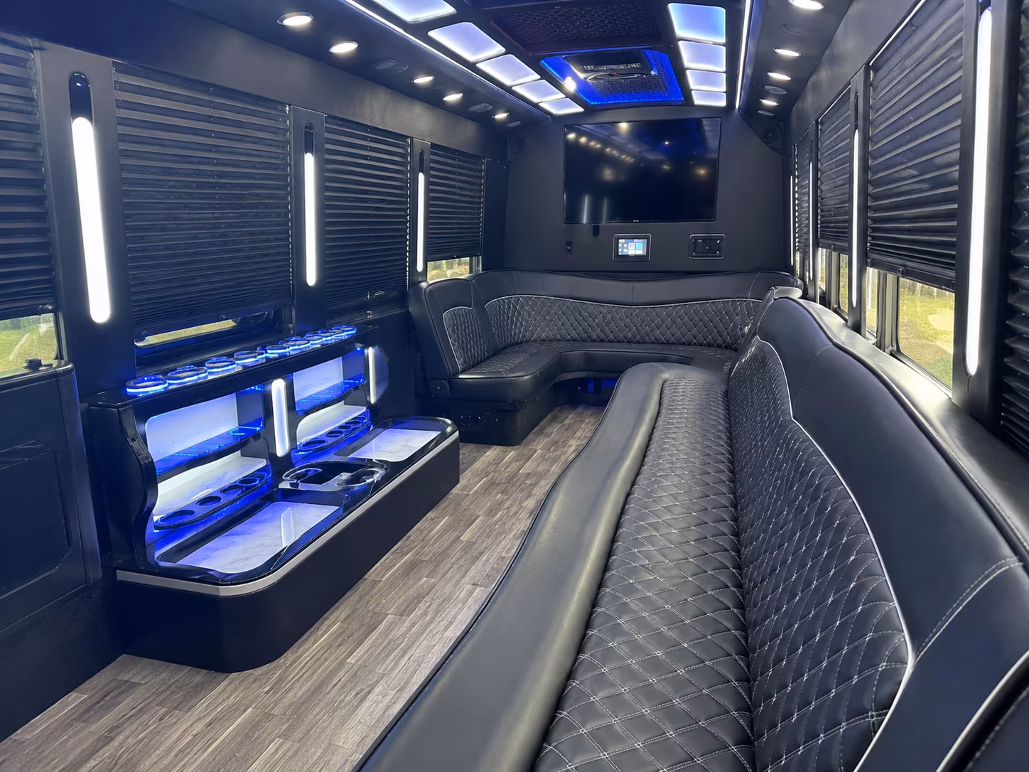 ann arbor sporting event party bus rental