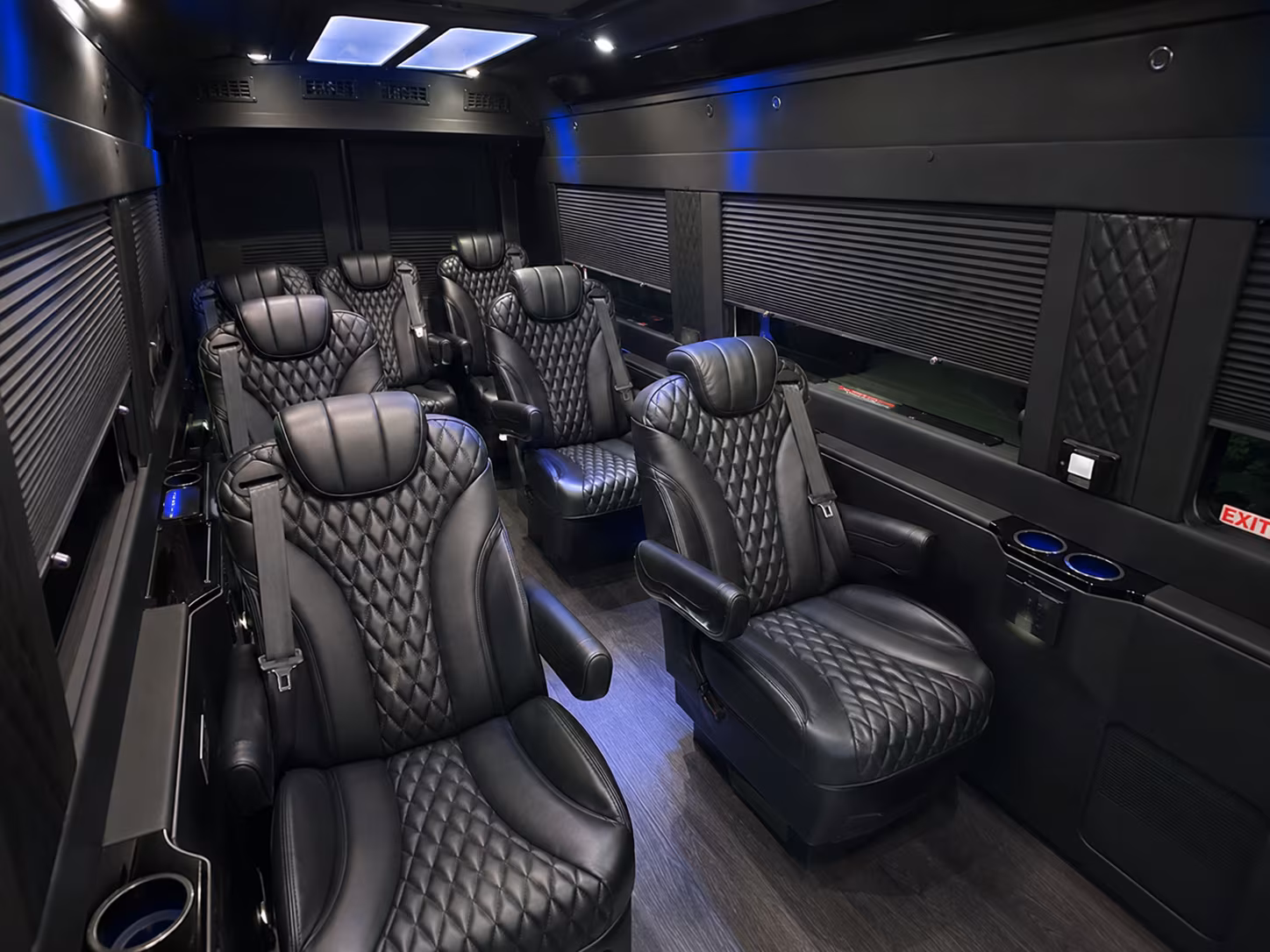 ann arbor sprinter van with driver interior